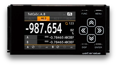 Watanabe Electric digital panel meters